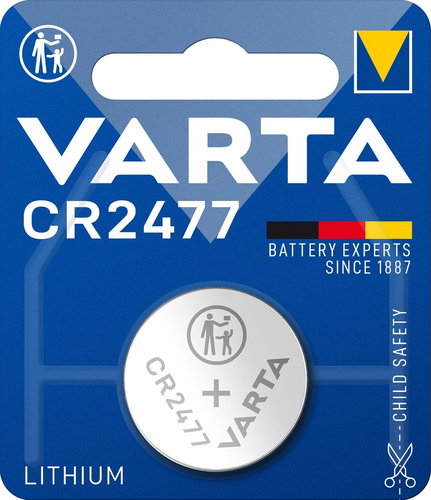 VARTA special lithium battery CR 2477 1 pc - Button Cell - Main image