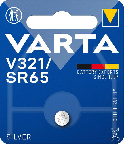 VARTA V321/SR65 Speciális ezüst-oxid elem - 1 db - Gombelem - Fő fotó