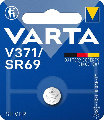 VARTA Speciális ezüst-oxid elem V371/SR69 1 db - Gombelem - Fő fotó