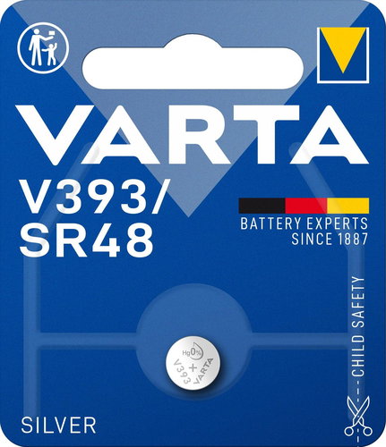 VARTA Speciális ezüst-oxid elem V393/SR48 1 db - Gombelem - Fő fotó