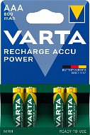 VARTA Wiederaufladbare Batterien Recharge Accu Power AAA 800 mAh R2U 4 Stück - Akku