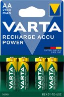 Nabíjateľná batéria VARTA nabíjateľná batéria Recharge Accu Power AA 2100 mAh R2U 4 ks - Nabíjecí baterie
