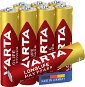 Jednorazová batéria VARTA alkalická batéria Longlife Max Power AAA 5 + 3 ks - Jednorázová baterie