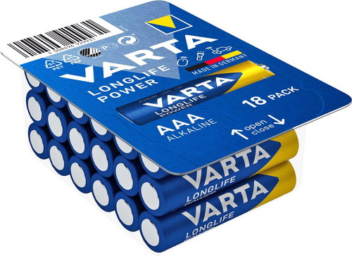 VARTA Longlife Power 18 AAA (Big Box) - Eldobható elem - Fő fotó
