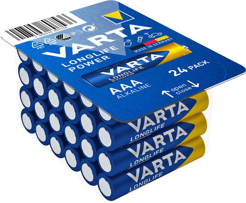 VARTA Longlife Power 24 AAA (Big Box) - Eldobható elem - Fő fotó
