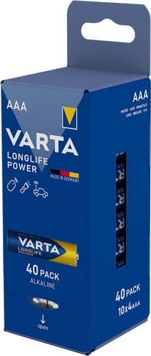 VARTA Longlife Power 40 AAA (Storagebox) - Einwegbatterie - Hauptbild