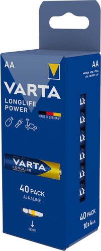 VARTA Longlife Power 40 AA (Storagebox) - Einwegbatterie - Hauptbild