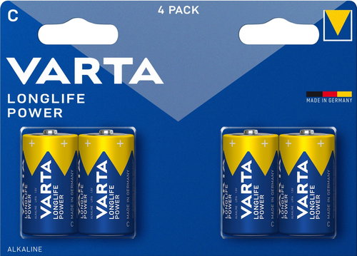 VARTA Longlife Power 4 C (Double Blister) - Einwegbatterie - Hauptbild