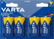 VARTA Longlife Power 4 D (Double Blister) - Disposable Battery