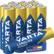 VARTA Longlife Power 8+4 AAA (Plastic free Wide blister) - Disposable Battery