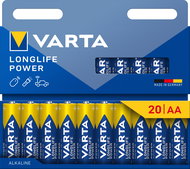 VARTA Longlife Power 20 AA (Plastic free Double Blister) - Disposable Battery