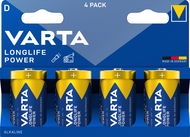 VARTA Longlife Power 4 D (Plastic free Double Blister) - Jednorázová baterie