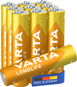 VARTA Longlife 10 AAA (Plastic free Wide Blister) - Einwegbatterie