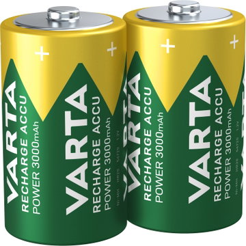 VARTA Nabíjacie batérie Power 2 D 3000 mAh
