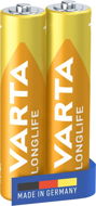 VARTA Longlife AAA-Alkalibatterien 2 Stück - Einwegbatterie