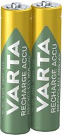 VARTA Wiederaufladbare Batterien Recharge Accu Recycled AAA 800 mAh R2U 2 Stück - Akku