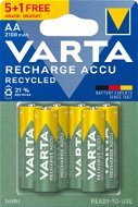 Akku VARTA Wiederaufladbare Batterien Recharge Accu Recycled AA 2100 mAh R2U 5+1 Stück - Nabíjecí baterie