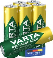 VARTA nabíjecí baterie Recharge Accu Power AA 2100 mAh R2U 6ks - Nabíjecí baterie