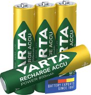 VARTA Wiederaufladbare Batterien Recharge Accu Power AAA 800 mAh R2U 3+1 Stück - Akku