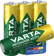 VARTA Wiederaufladbare Batterien Recharge Accu Power AA 2100 mAh R2U 3+1 Stück - Akku