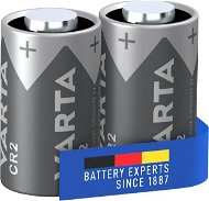 VARTA Spezial-Lithium-Batterie Photo Lithium CR2 2 Stück - Kamera-Akku