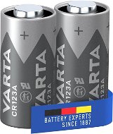 VARTA Spezial-Lithium-Batterie Photo Lithium CR123A 2 Stück - Kamera-Akku