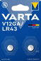 VARTA V12GA/LR43 Speciális alkáli elem - 2 db - Gombelem