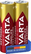 Einwegbatterie VARTA Alkaline-Batterien Longlife Max Power AA 2 Stück - Jednorázová baterie