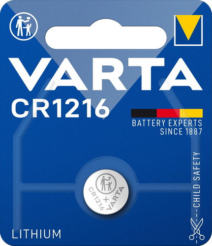 VARTA Speciális lítium elem CR 1216 - 1 db - Gombelem - Fő fotó