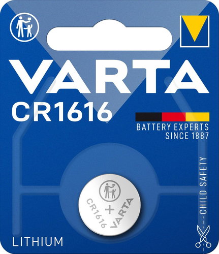 VARTA special lithium battery CR1616 1pc - Button Cell - Main image