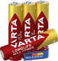 VARTA Longlife Max Power Alkáli elem AAA 4 db - Eldobható elem
