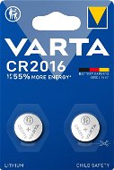 VARTA Spezial Lithium-Batterie CR 2016 - 2 Stück - Knopfzelle