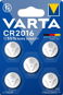 VARTA Speciális lítium elem CR 2016 - 5 db - Gombelem