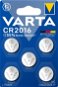 Gombíková batéria VARTA špeciálna lítiová batéria CR 2016 5 ks - Knoflíková baterie