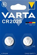 VARTA špeciálna lítiová batéria CR 2025 2 ks - Gombíková batéria