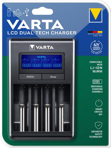 VARTA LCD Dual Tech Charger empty - Battery Charger - Main image
