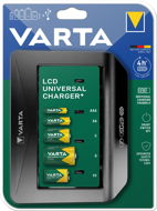 Töltő és pótakkumulátor VARTA LCD Universal Charger+ Töltő - Nabíječka a náhradní baterie