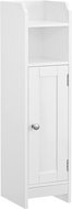 VASAGLE Bathroom cabinet narrow 18 × 20 × 80 cm, white - Bathroom Cabinet
