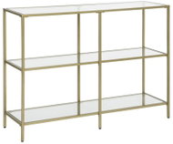 VASAGLE Podax Konzolový stolek zlatý - Console Table