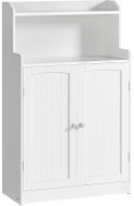VASAGLE Skříňka s poličkou 60 × 100 × 30 cm bílá - Bathroom Cabinet