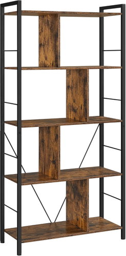 VASAGLE Shelf rack, for dishes and bottles, 74 × 30 × 150 cm - Shelving Unit - Main image