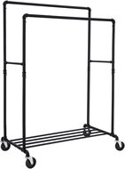 SONGMICS Stand black, adjustable, steel design 100 × 59 × (146-162) cm - Clothes Hanger