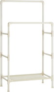 SONGMICS Stand white, elegant, stable, steel 88 × 44 × 154 cm - Clothes Hanger