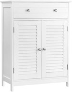 VASAGLE Bathroom cabinet white, wooden, 80 × 30 × 60 cm - Bathroom Cabinet