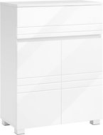 VASAGLE Bathroom cabinet white, wooden, 80 × 30 × 60 cm - Bathroom Cabinet