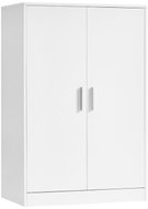 VASAGLE CUSTOS Cabinet with adjustable shelves for the hall, freestanding, 5 tiers, white - Cabinet