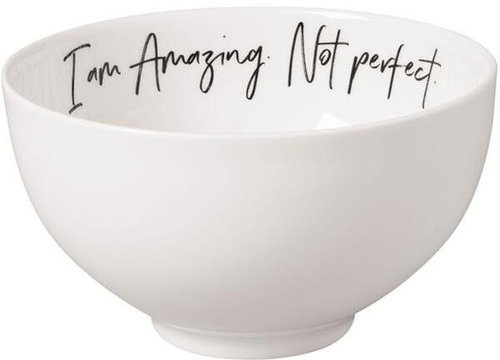 Villeroy & Boch Bowl with Amazing Not Perfect inscription - Small Bowl - Main image