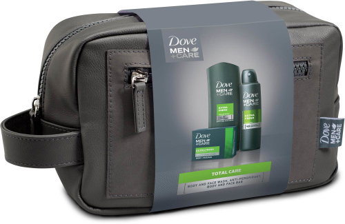 DOVE FOR MEN Extra Fresh Cosmetic Bag - Cosmetic Gift Set - Main image