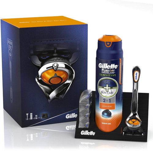 Gillette Fusion ProGlide Manual Cartridge - Cosmetic Gift Set - Main image