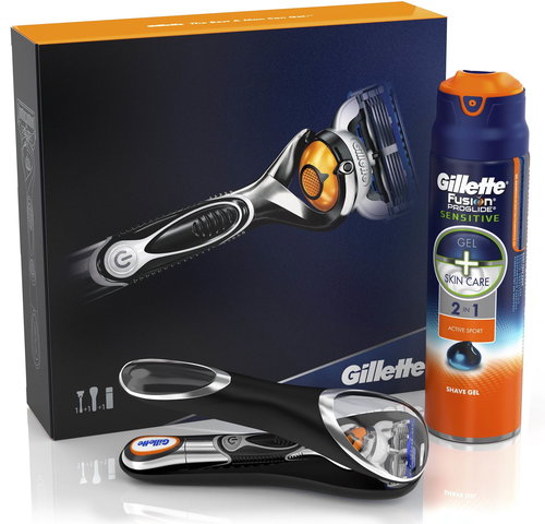 Gillette Fusion ProGlide Power Cartridge - Cosmetic Gift Set - Main image